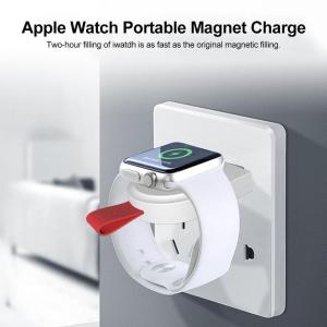 Apple Watch Portable Magnetic USB Charger This portable magnetic USB charging base is suitable for use in the home, office or in public areas watches watch USB Charger USB smart phone Portable phones phone mount holder phone mobile phone magnetic iwatch ipods iPod iphones iPhone ipads ipad fast charge chargers charger charge Apple-Compatible Apple Watch apple