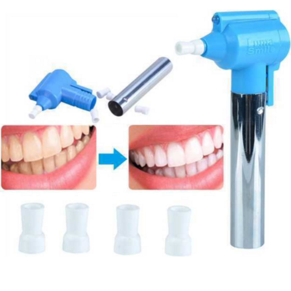 Luma Smile Teeth Cleaners perfect pearly whites tooth polisher polishing teeth with non- abrasive rubber cap bring out natural whiteness Whitening Whiten White teeth smiling smiles smile polishers Polish oral mouth Luma hygiene hygenic healthy healthier gift dentists dentist dental deep clean cleans cleaning Cleaner's cleaners Cleaner clean