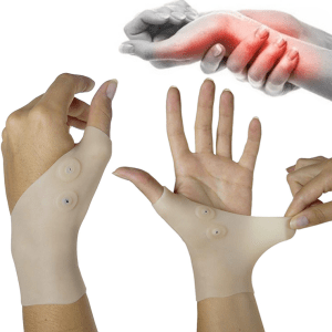 Magnetic Wrist Supports Bring extra relief to achy hands wrists magnetic wrist supports fit like a glove muscles pains muscle soothes arthritis carpal tunnel syndrome aching joints wrists Wristbands Wristband Wrist supports supportive support Relief Sports relief pressure relief painful pain relief magnetic hands gift Extra alleviate pain