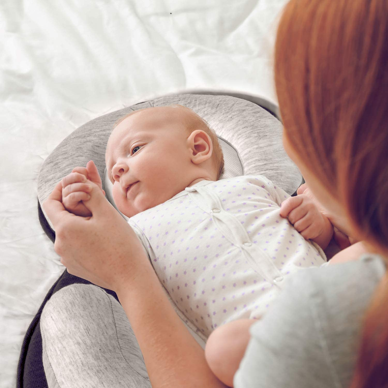 Newborn Baby Ergonomic Sleeping Nest Pillow Trenz