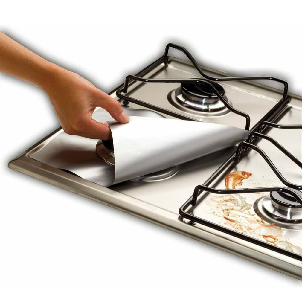 Reversible Gas Hob Protectors Protect your gas hob stove stoves Sticks stickers sticker stick Reusable Range protects protector protective protection protecting Protected protect non-slip non stick non lines Liners liner Lined line gas coverup covers Coverings Covering coverage cover cookware cooks cooking cookery cookers cooker cook