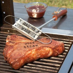 Personalised Steak Branding Iron