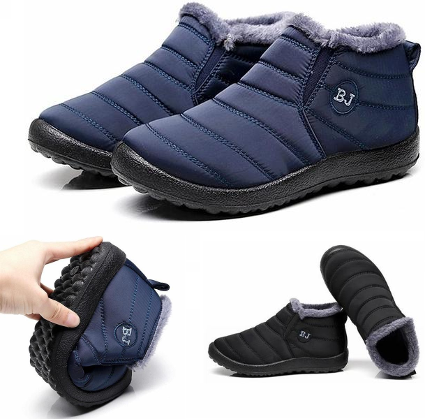 Waterproof Warm Slip-On Shoes – Trenz