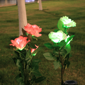 Solar Powered Rose Fairy Light