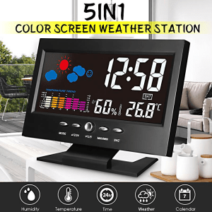 Indoor Weather Station Alarm Clock