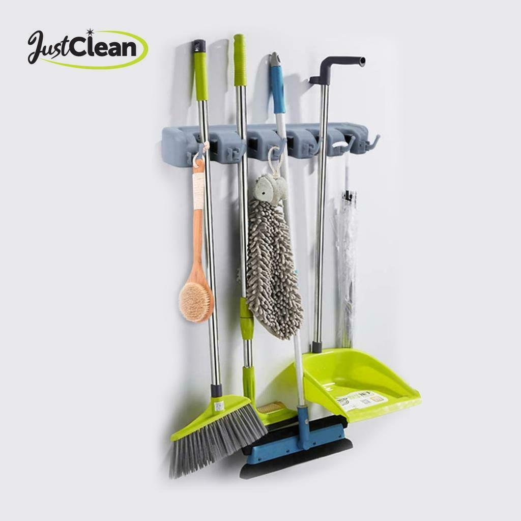 Wall-Mounted-Mop-and-Broom-Holder