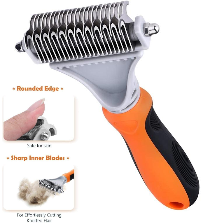 Pet Dematting Comb for Dogs & Cats