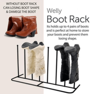 Welly Boot Rack Stand