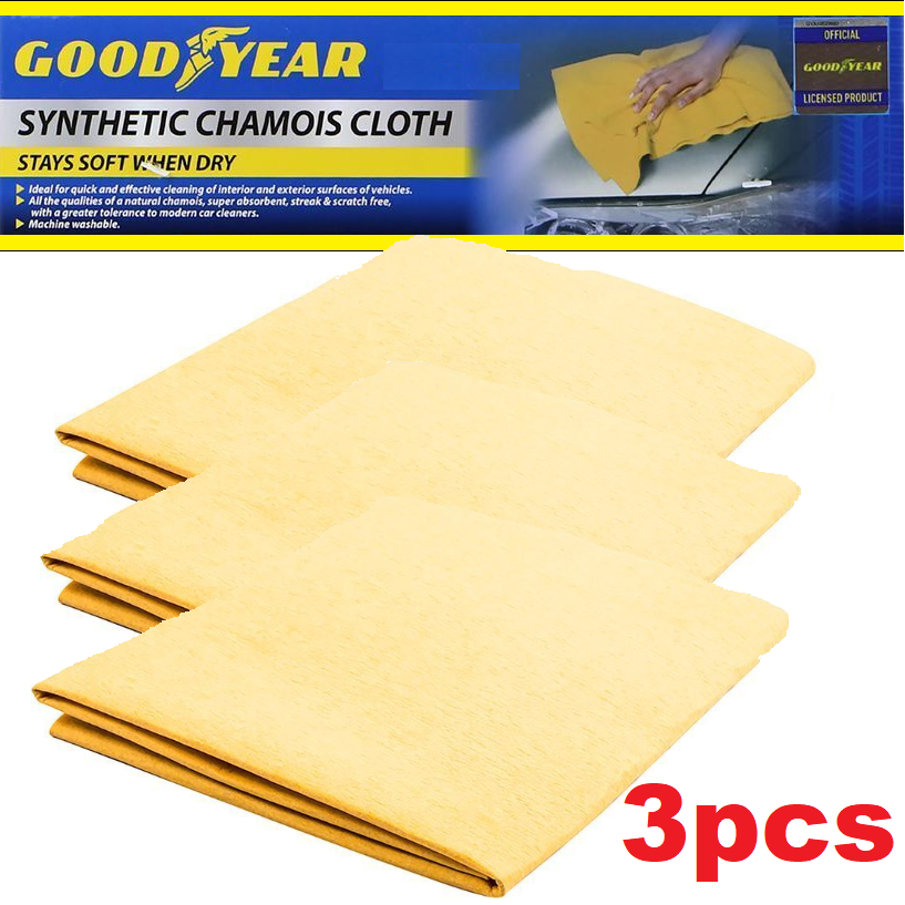Synthetic Chamois Car Cleaning Cloths Trenz