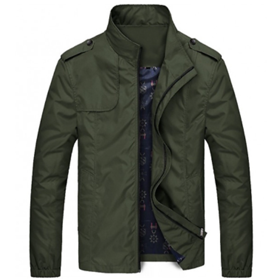 Men's Waterproof Casual Harrington Jacket