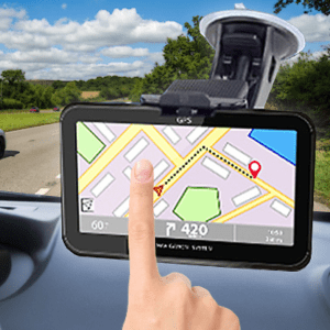 GPS Sat Nav Touchscreen - UK & EU Maps