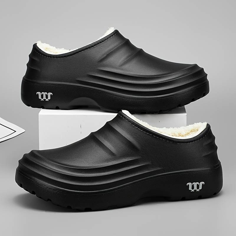 Warm Plush Slip-On Chef Shoes – Trenz